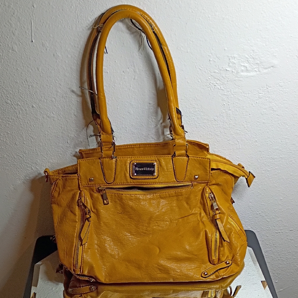 Hynes Victory Dark Yellow Shoulder Bag